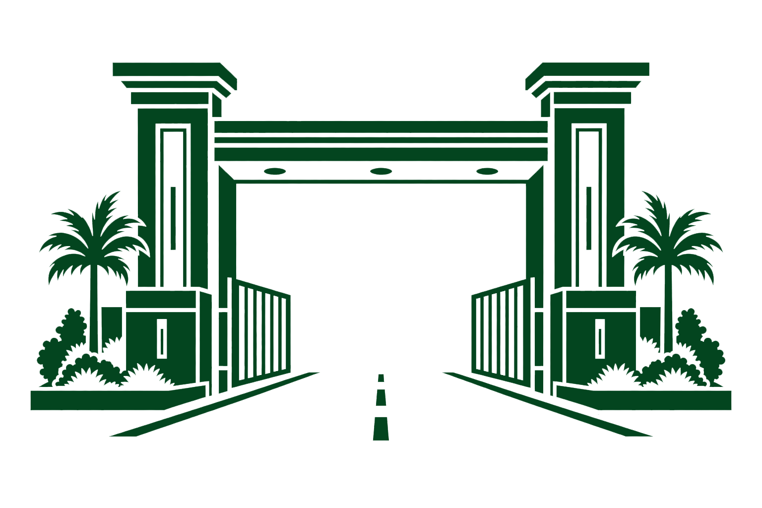 Royal Legacy grand entrance gateway